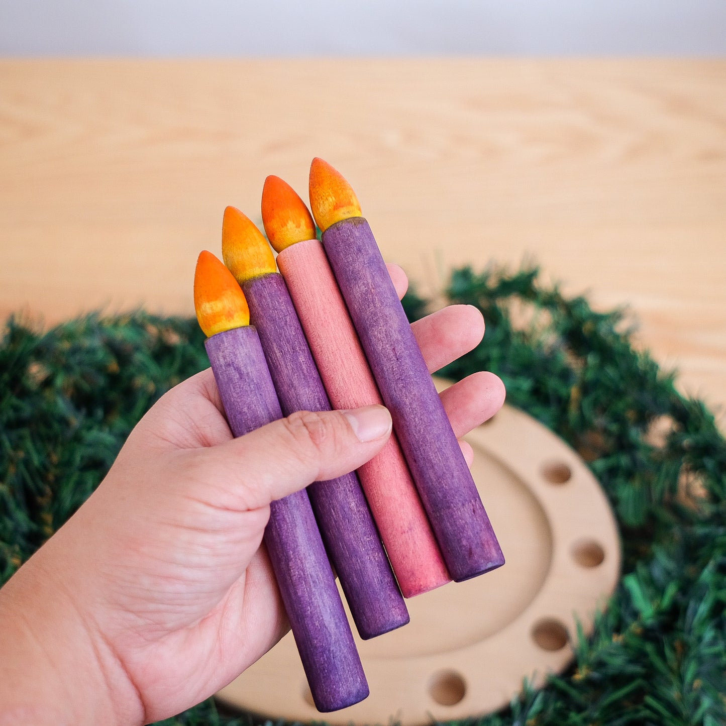 Advent Candles Set of 4