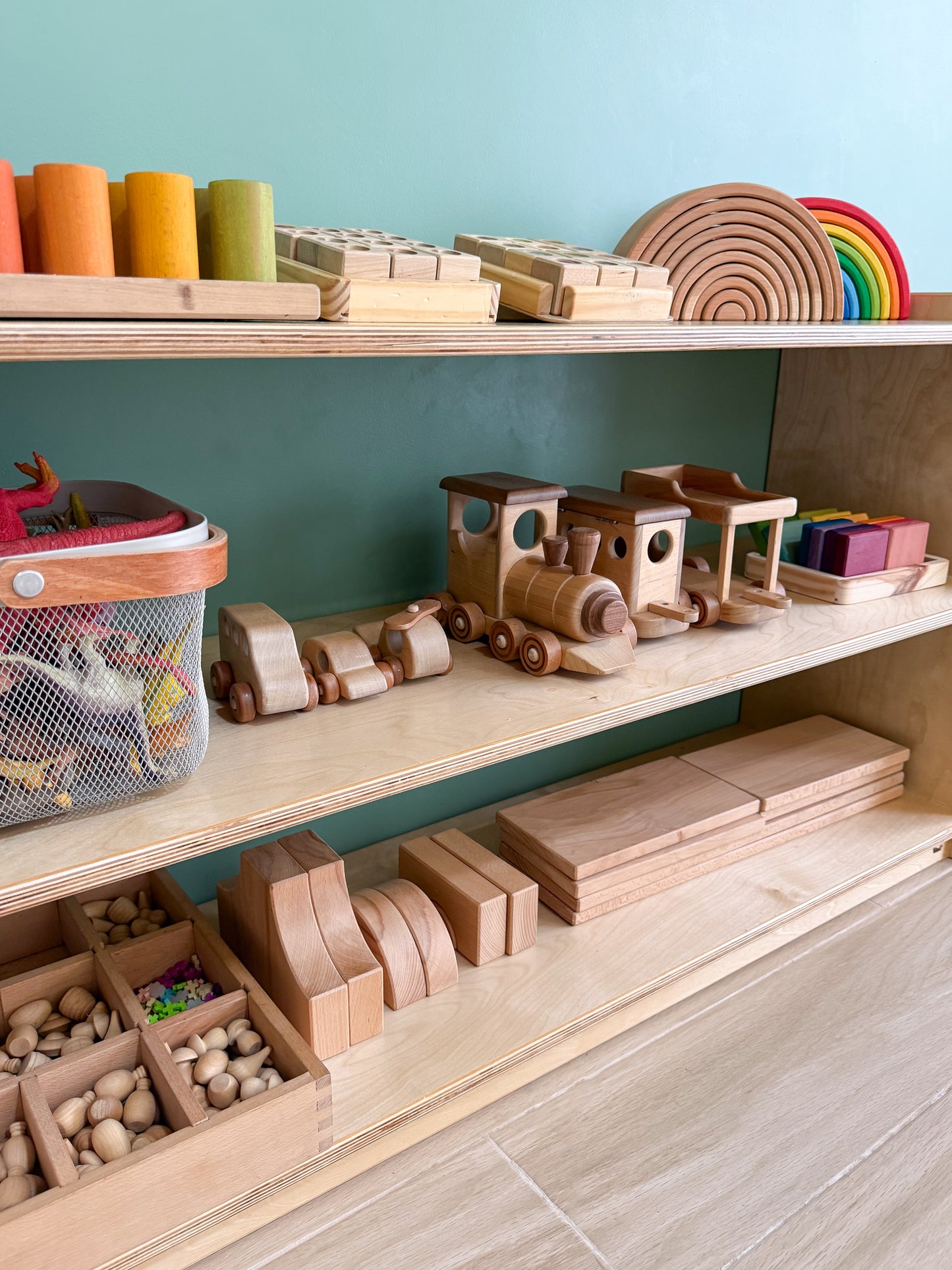 Montessori Shelf 3-Layer Open Shelf