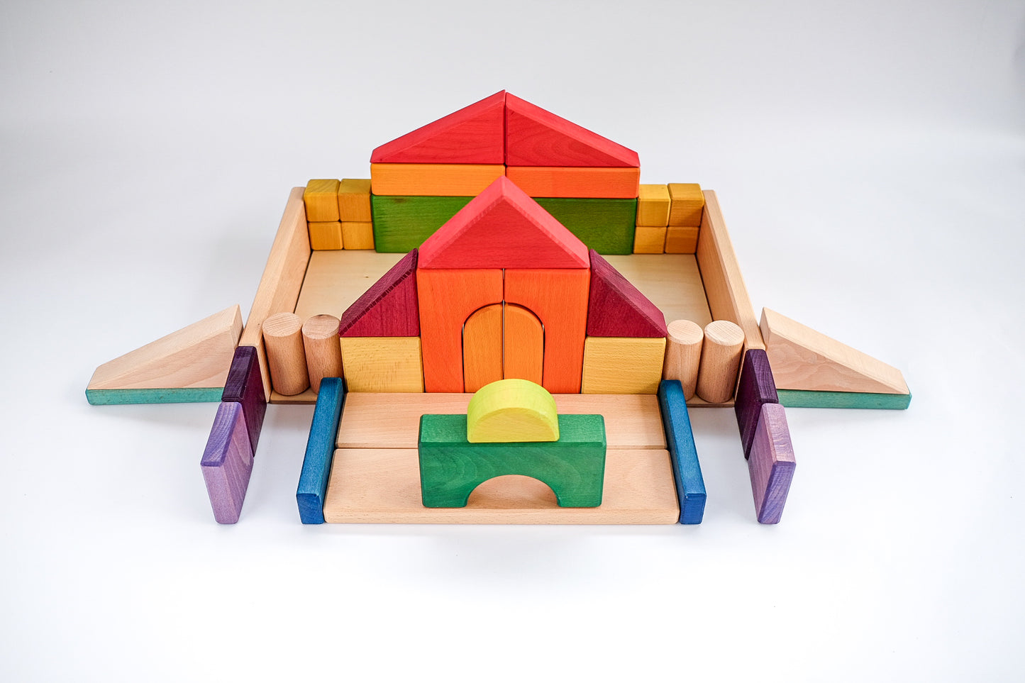 Beginner Set Harmony Blocks - Rainbow Unit Blocks