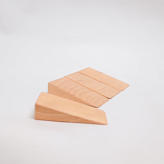 Set of 4 Ramps - Natural Unit Blocks
