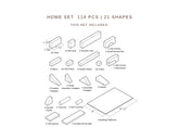 Home Set Harmony Blocks - Natural Unit Blocks PREORDER