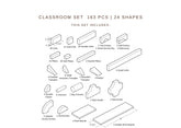 Classroom Set Harmony Blocks - Natural Unit Blocks PREORDER