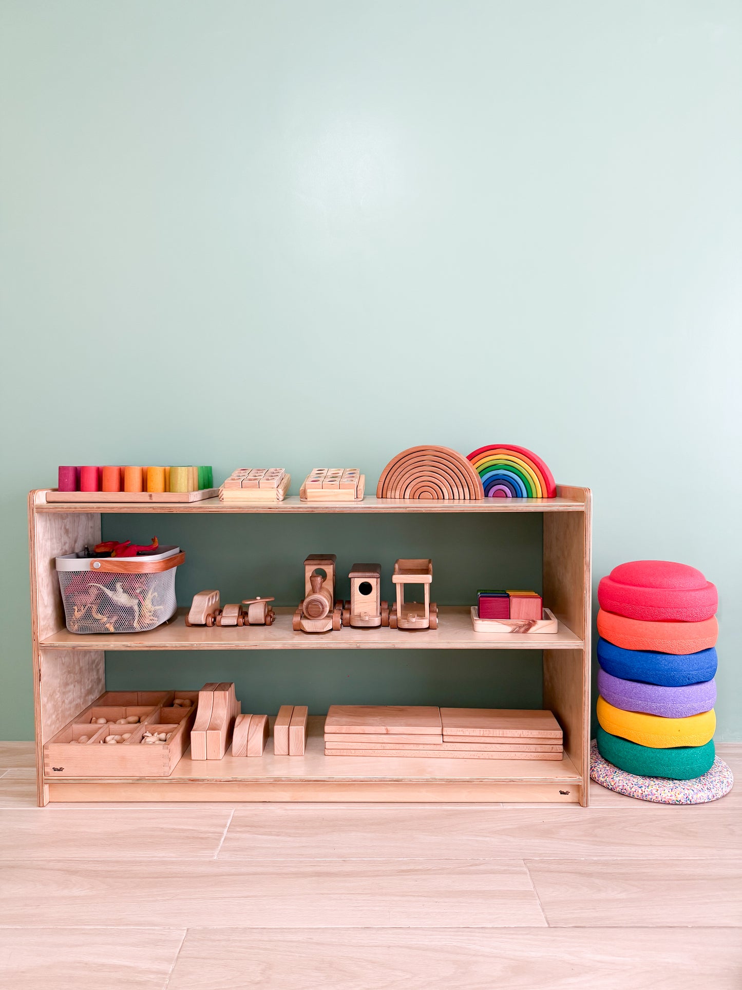 Montessori Shelf 3-Layer Open Shelf