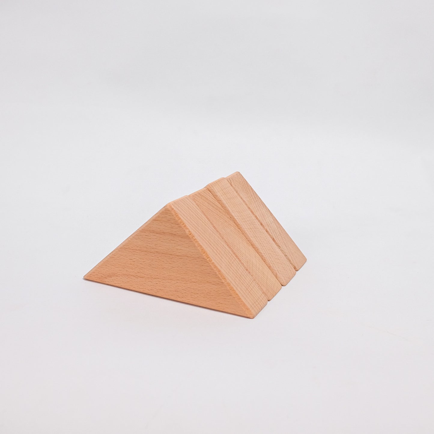 Set of 4 Isosceles Triangles - Natural Unit Blocks