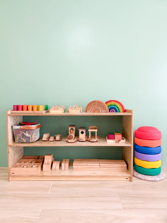 Montessori Shelf 3-Layer Open Shelf
