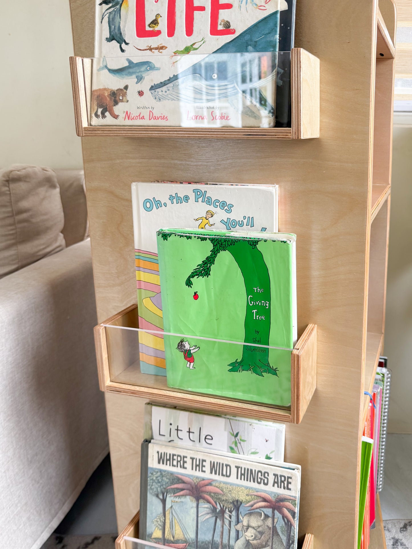 Rotating Bookshelf