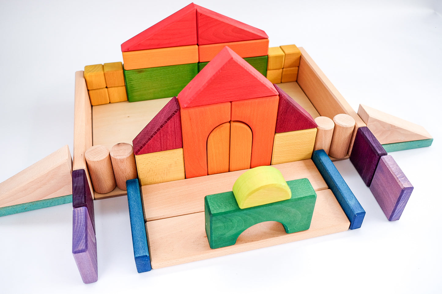Beginner Set Harmony Blocks - Rainbow Unit Blocks