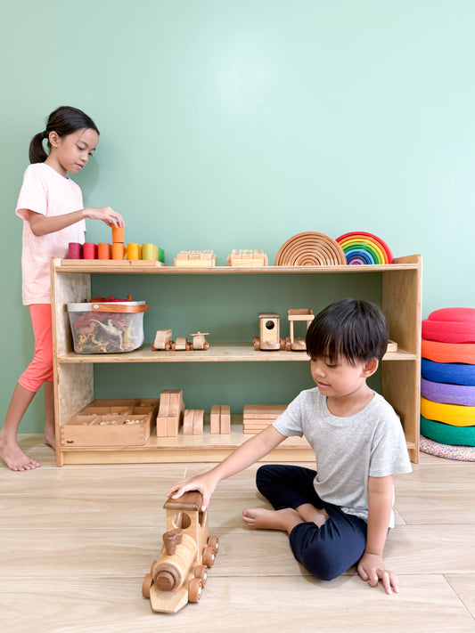 Montessori Shelf 3-Layer Open Shelf