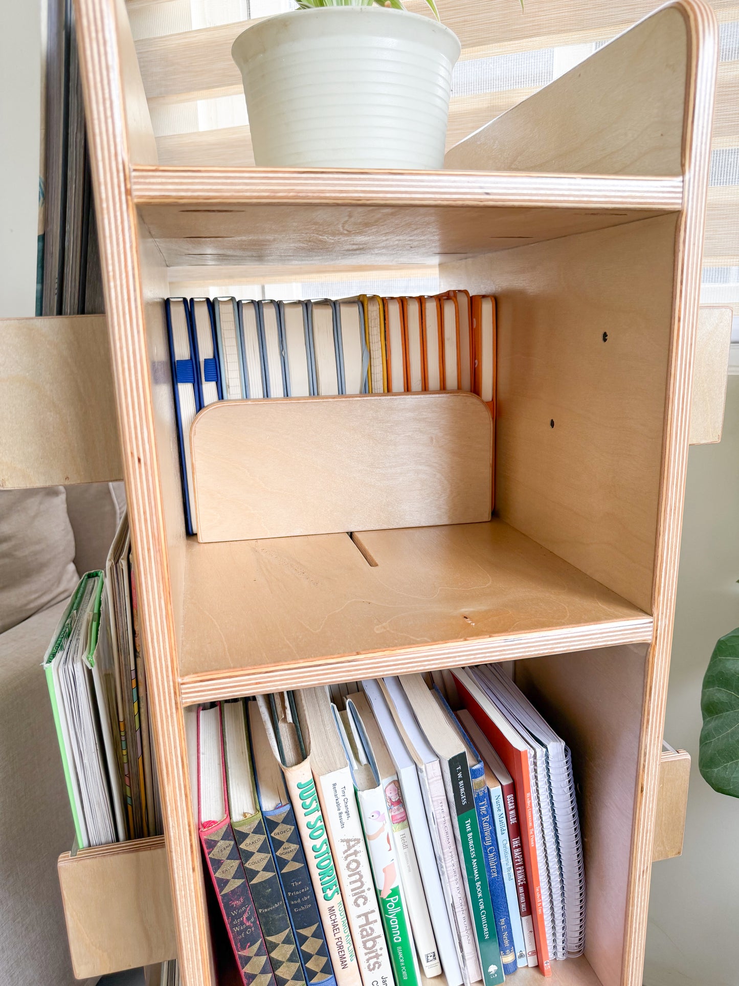 Rotating Bookshelf