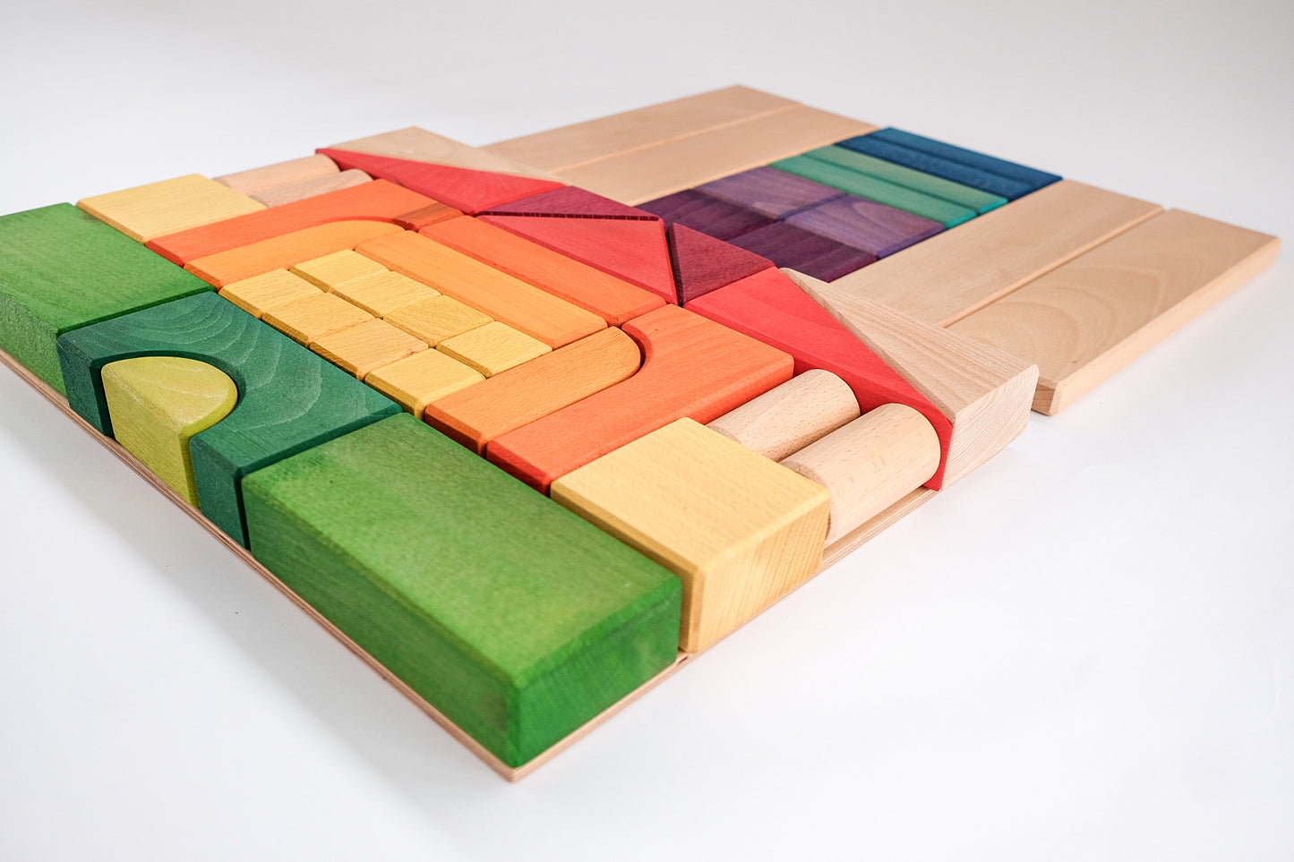 Beginner Set Harmony Blocks - Rainbow Unit Blocks