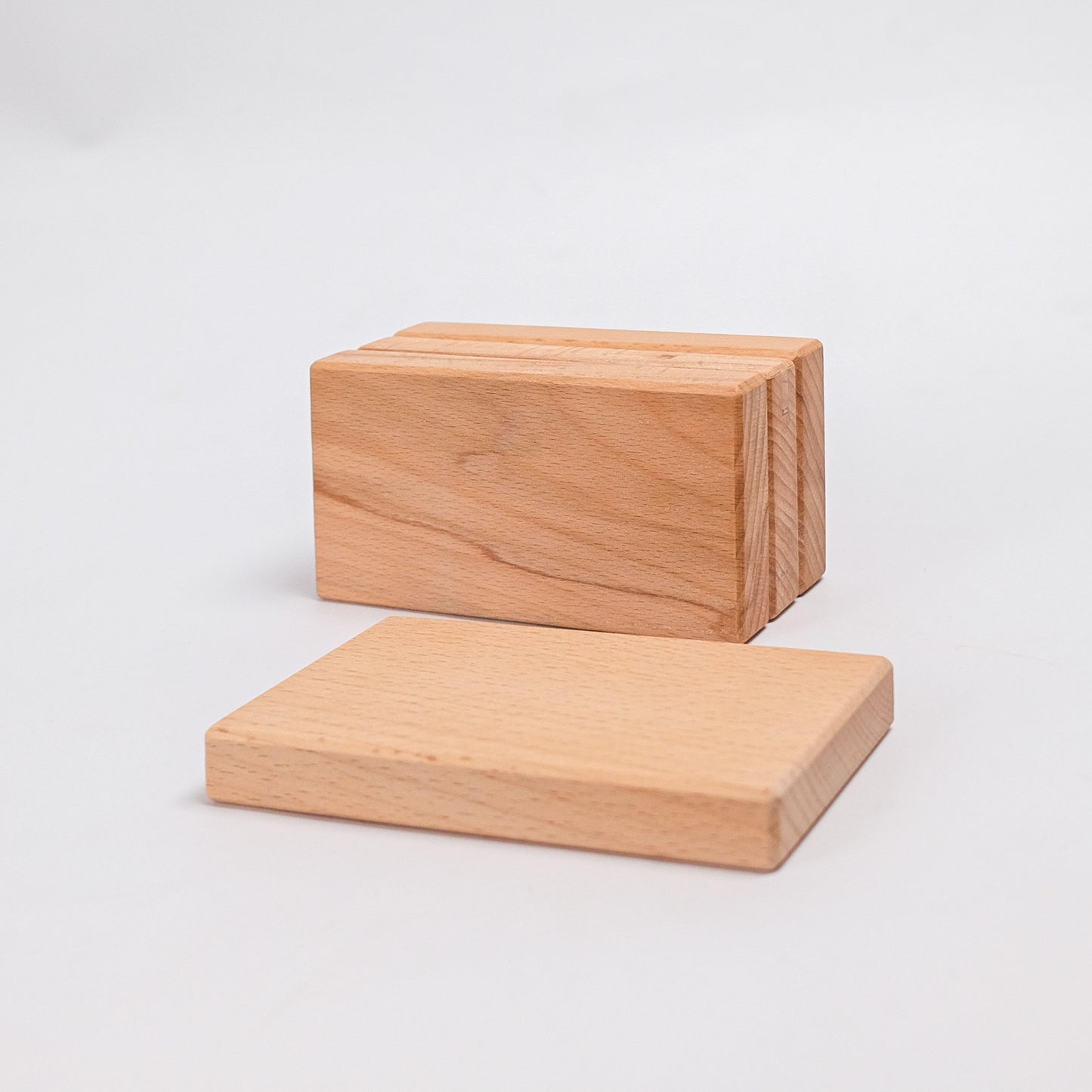 Set of 4 Flat Boards - Natural Unit Blocks