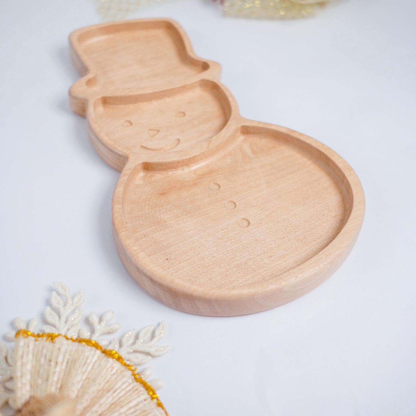 Snowman Sensory Tray