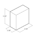 Set of 12 Half Units - Natural Unit Blocks